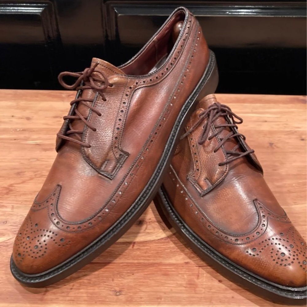 Size 12 Men’s Cordwainer Wright Leather Oxfords - Picture 7 of 12